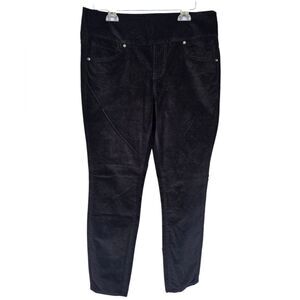 Jag Nora Skinny Pull On High Rise Skinny Velvet Feel Pants NWT Sz 12